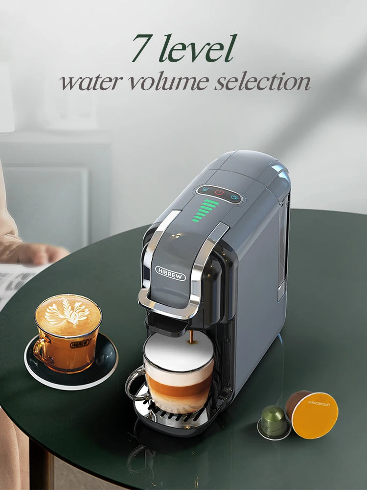HiBREW 5 In 1 Capsule Coffee Machine For Dolce Gusto Nespresso