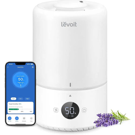 Ultra Quiet Humidifier With Auto Shut Off Smart App And Voice Control