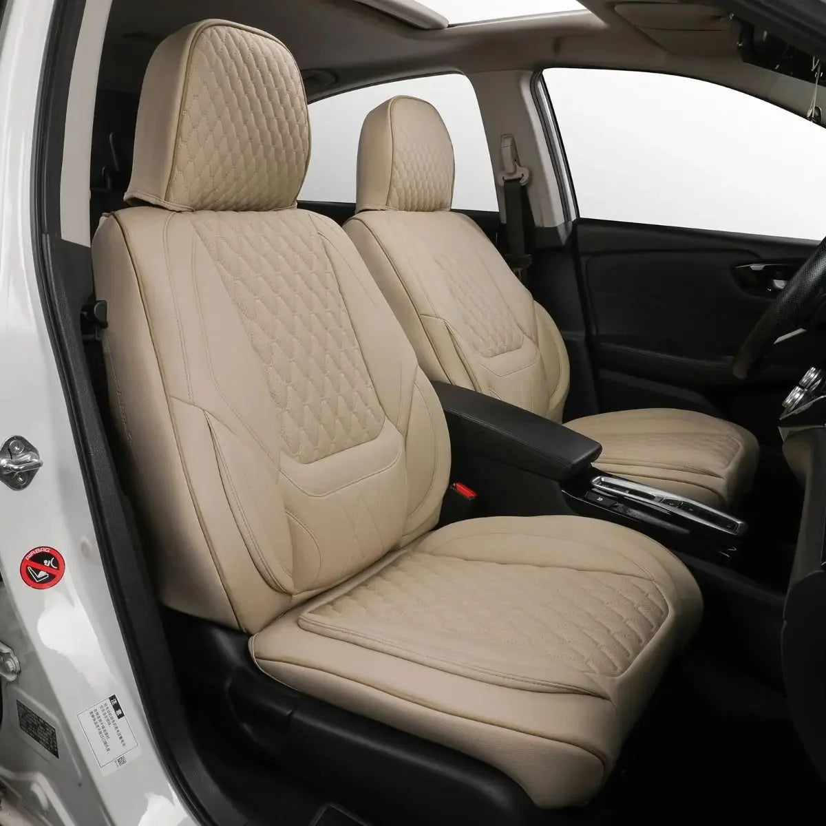 Universal Waterproof Leather Car Seat Covers Full Set For Sedans And SUVs