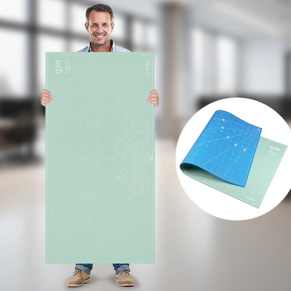 QJH Double Sided PVC Cutting Mat For Engraving And Crafts