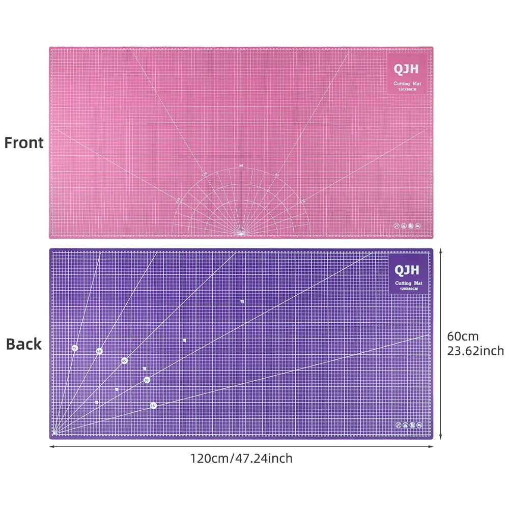 QJH Double Sided PVC Cutting Mat For Engraving And Crafts