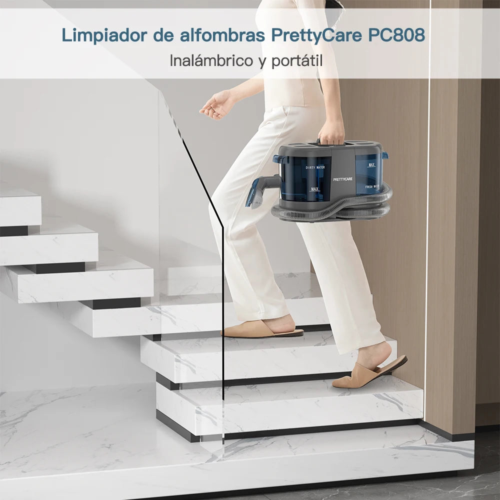 PrettyCare PC808 Cordless Carpet And Spot Vacuum Cleaner