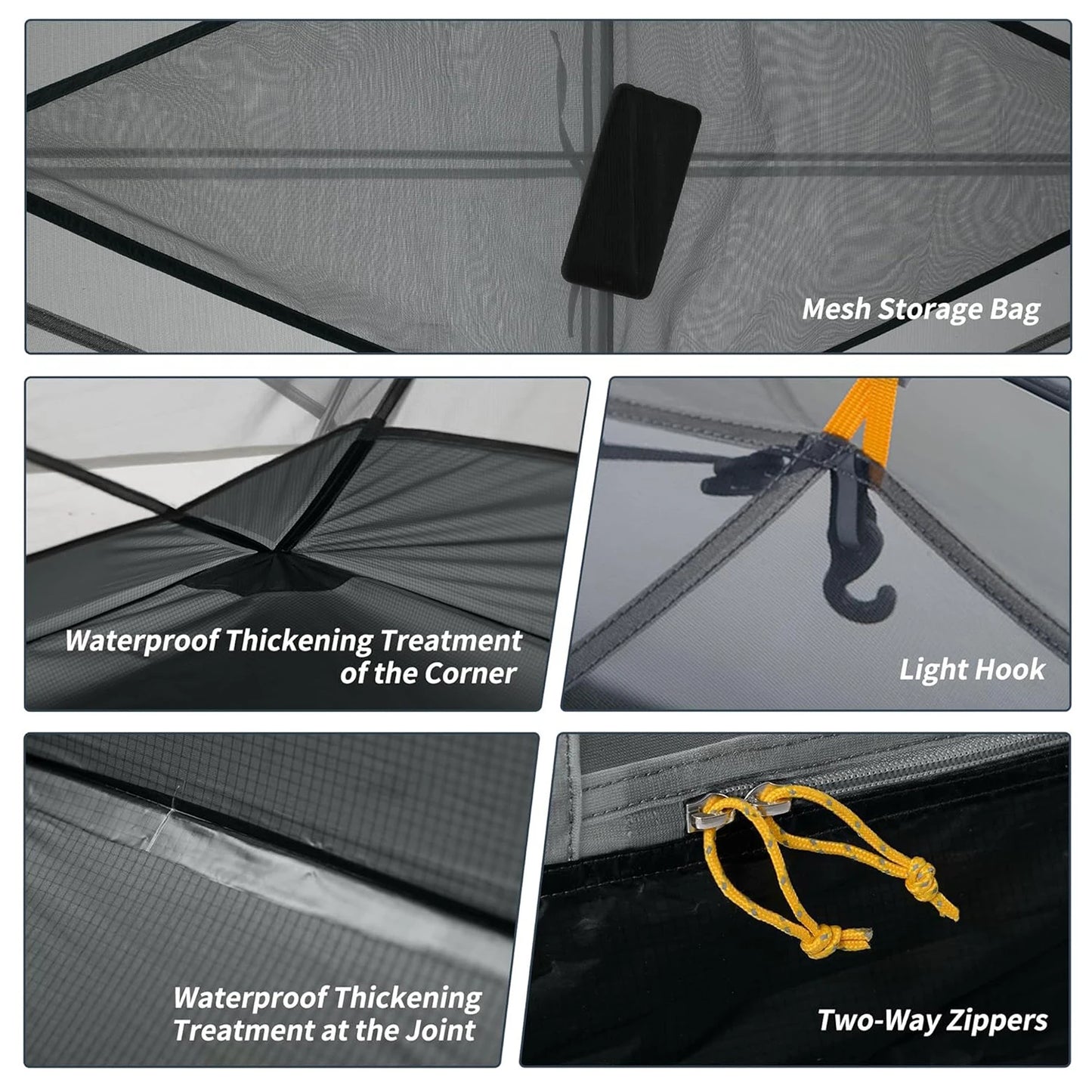 Naturehike Mongar Ultralight 2 Person Tent Waterproof PU3000mm