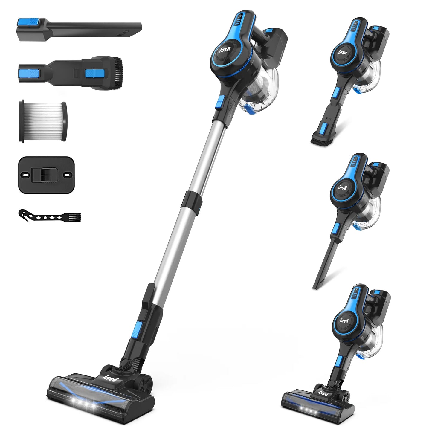 INSE N5T Cordless Vacuum Cleaner With 40Kpa Suction Power