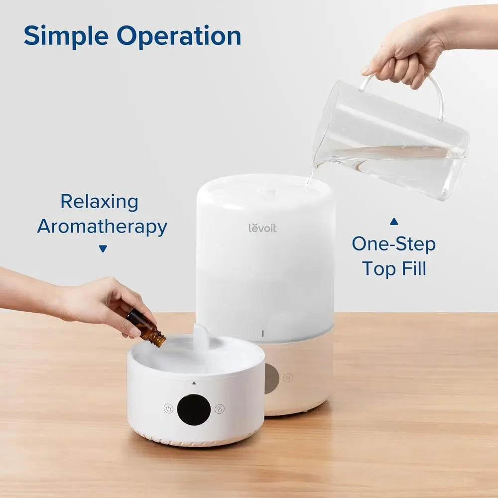 Ultra Quiet Humidifier With Auto Shut Off Smart App And Voice Control