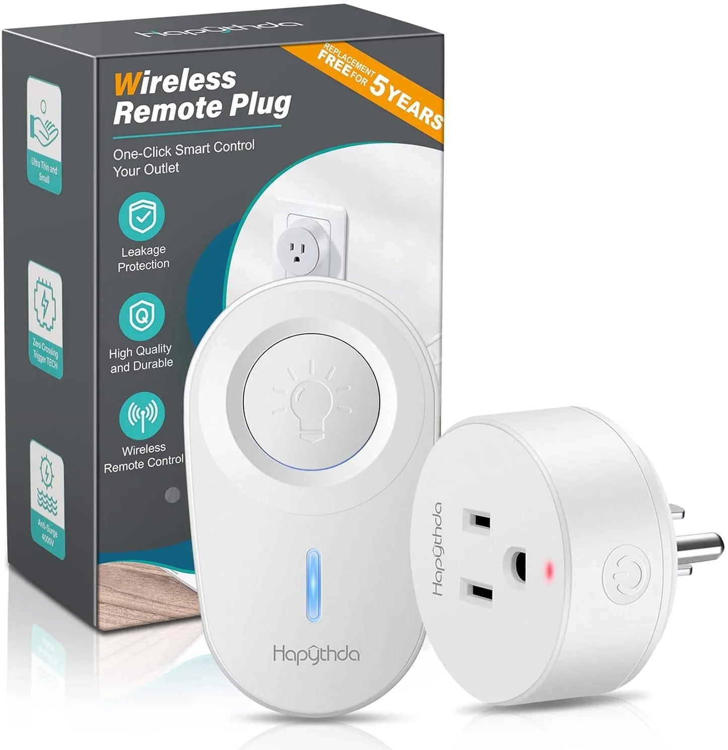 Remote Light Switch 15A No Wiring Needed Smart Plug Adapter