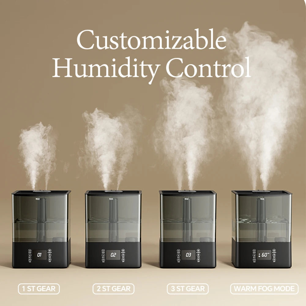 Large Capacity Ultrasonic Humidifier And Aroma Diffuser For Home