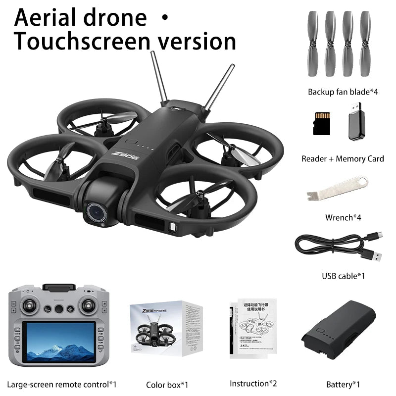 Lenovo Z906 Drone 8K HD Camera 6 Axis Gyro Optical Flow Positioning