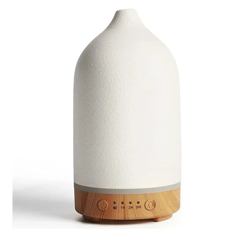 PDQ Ceramic Air Humidifier Aromatherapy Diffuser With LED Lights