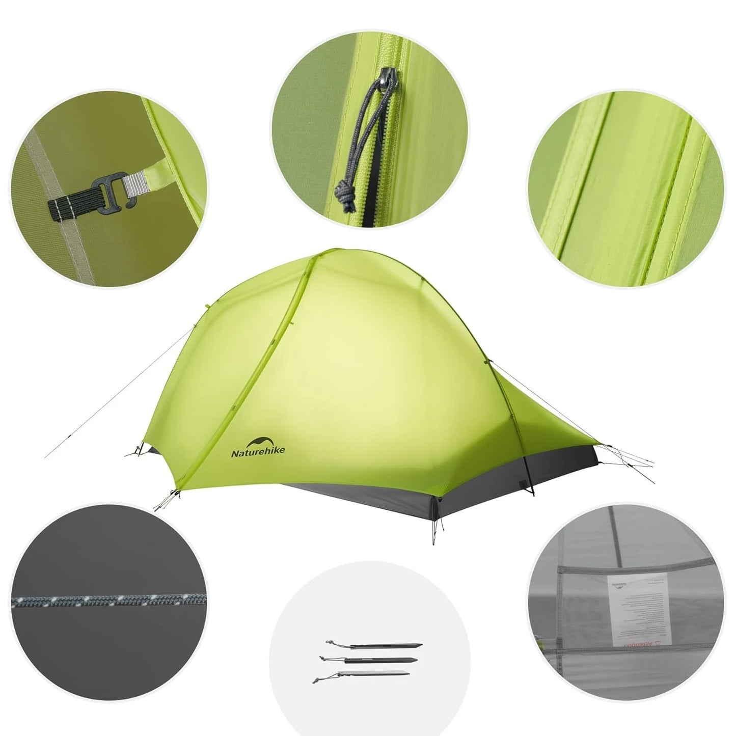 Naturehike Star Trail EXT Hiking Tent Ultralight 2 Person Outdoor