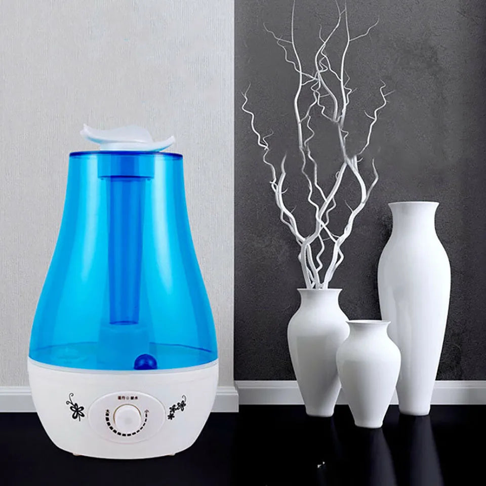 THANKSHARE Ultrasonic Humidifier 3000ml Aroma Diffuser with LED Lights