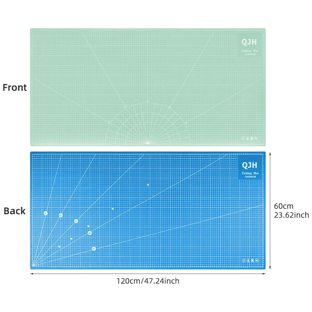 QJH Double Sided PVC Cutting Mat For Engraving And Crafts
