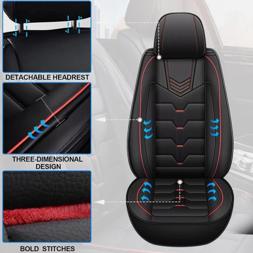 Universal Faux Leather Seat Covers For Nissan Kicks