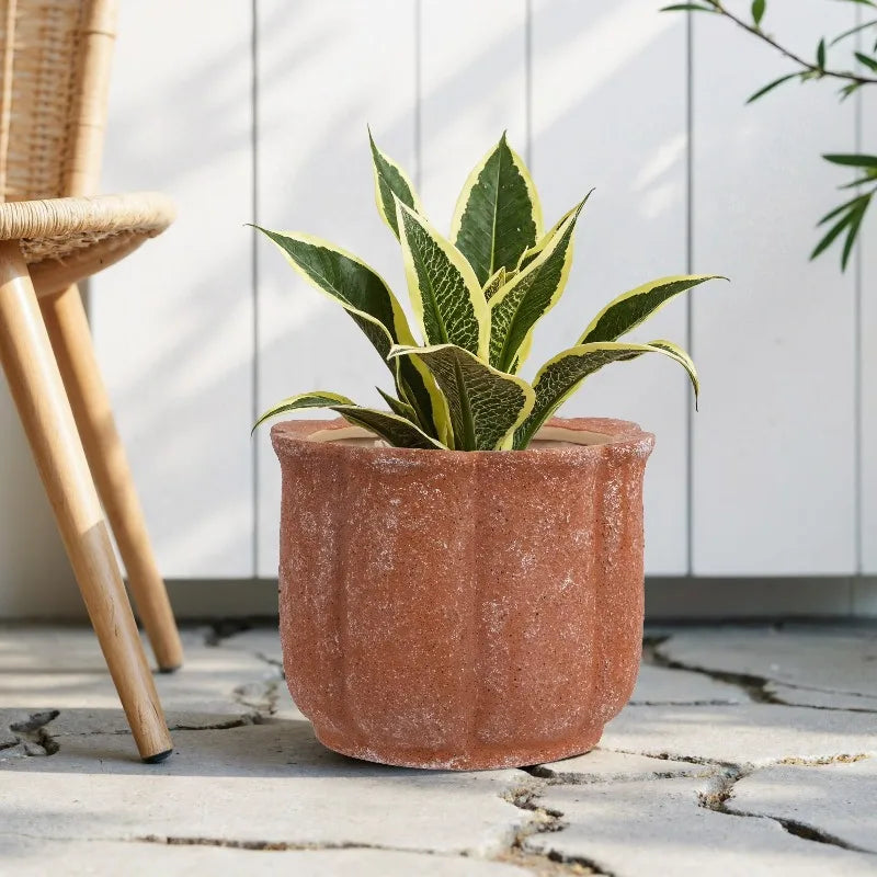 Flower Planter Pot Ceramic Drainage Hole Plug Included