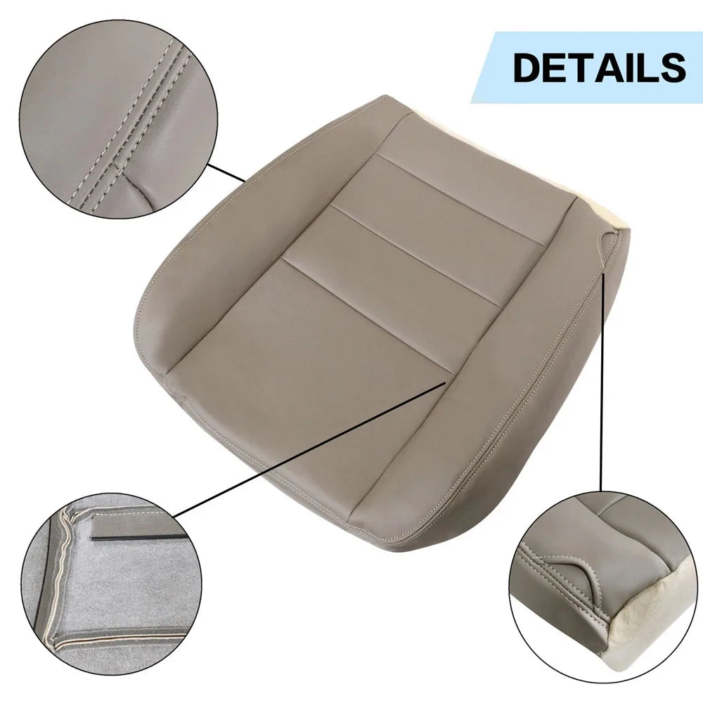 Front Microfiber Leather Car Seat Covers For Ford F250