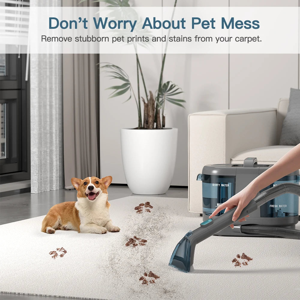 PrettyCare PC808 Cordless Carpet And Spot Vacuum Cleaner