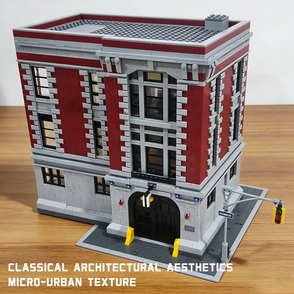 Street View Firehouse Building Blocks Set 4600 Plus Pieces Highly Detailed