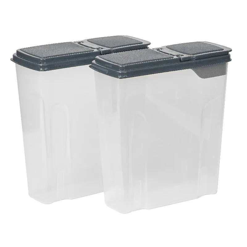 Plastic Cereal Keeper Storage Containers for Pantry Organization