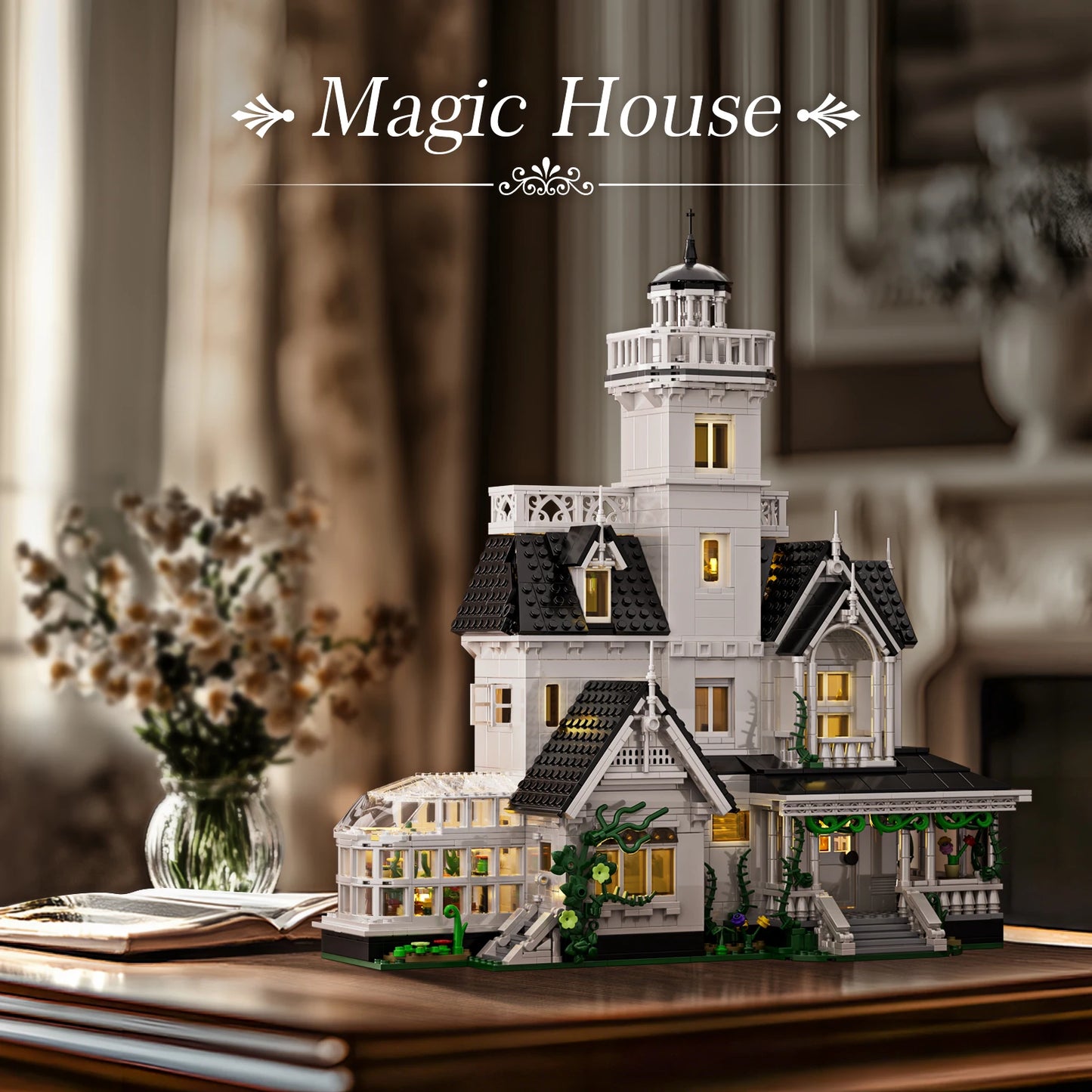 Owens House Building Set LED Lights Model Blocks Home Decor