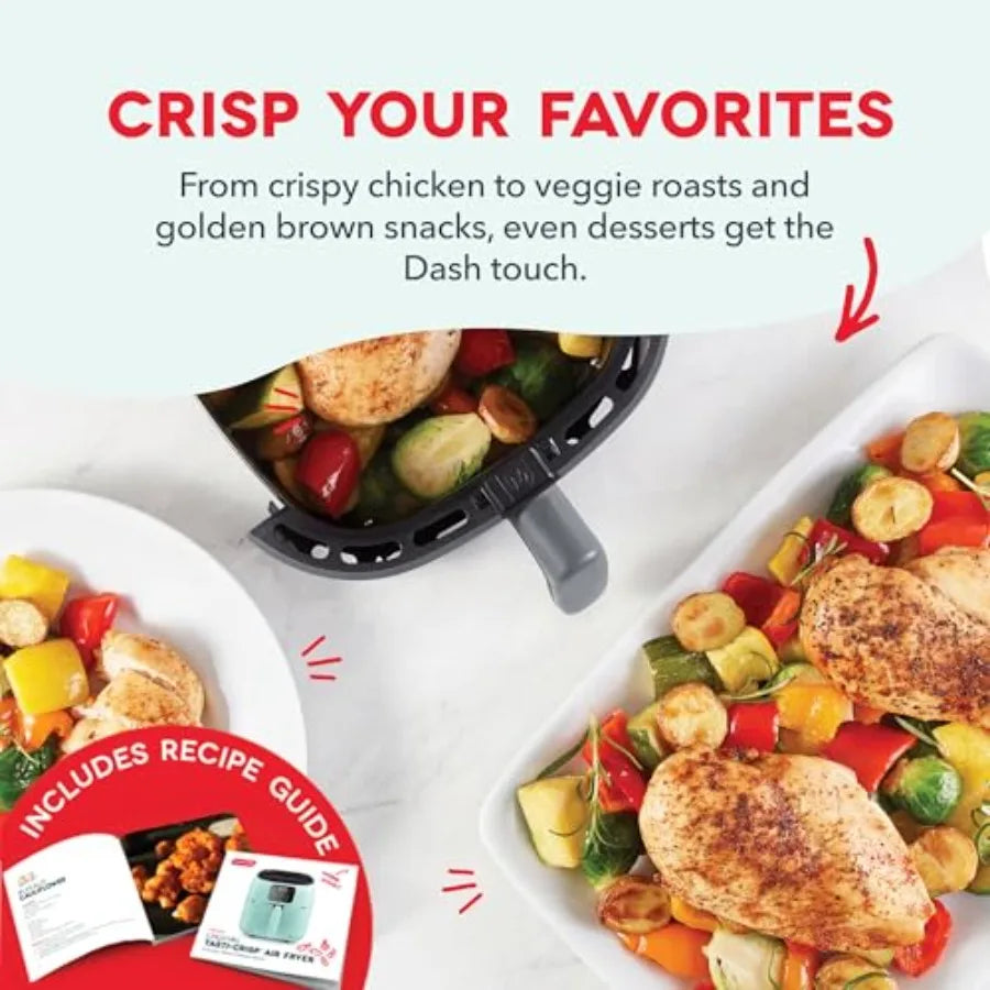 Air Fryer With Precise Temperature Control Auto Shutoff Dishwasher Safe
