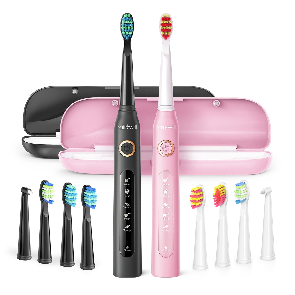 Fairywill Sonic Electric Toothbrush With Five Modes And Timer
