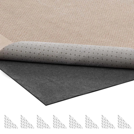 SucceBuy Non Slip Rug Pad Dual Surface Felt Cushion