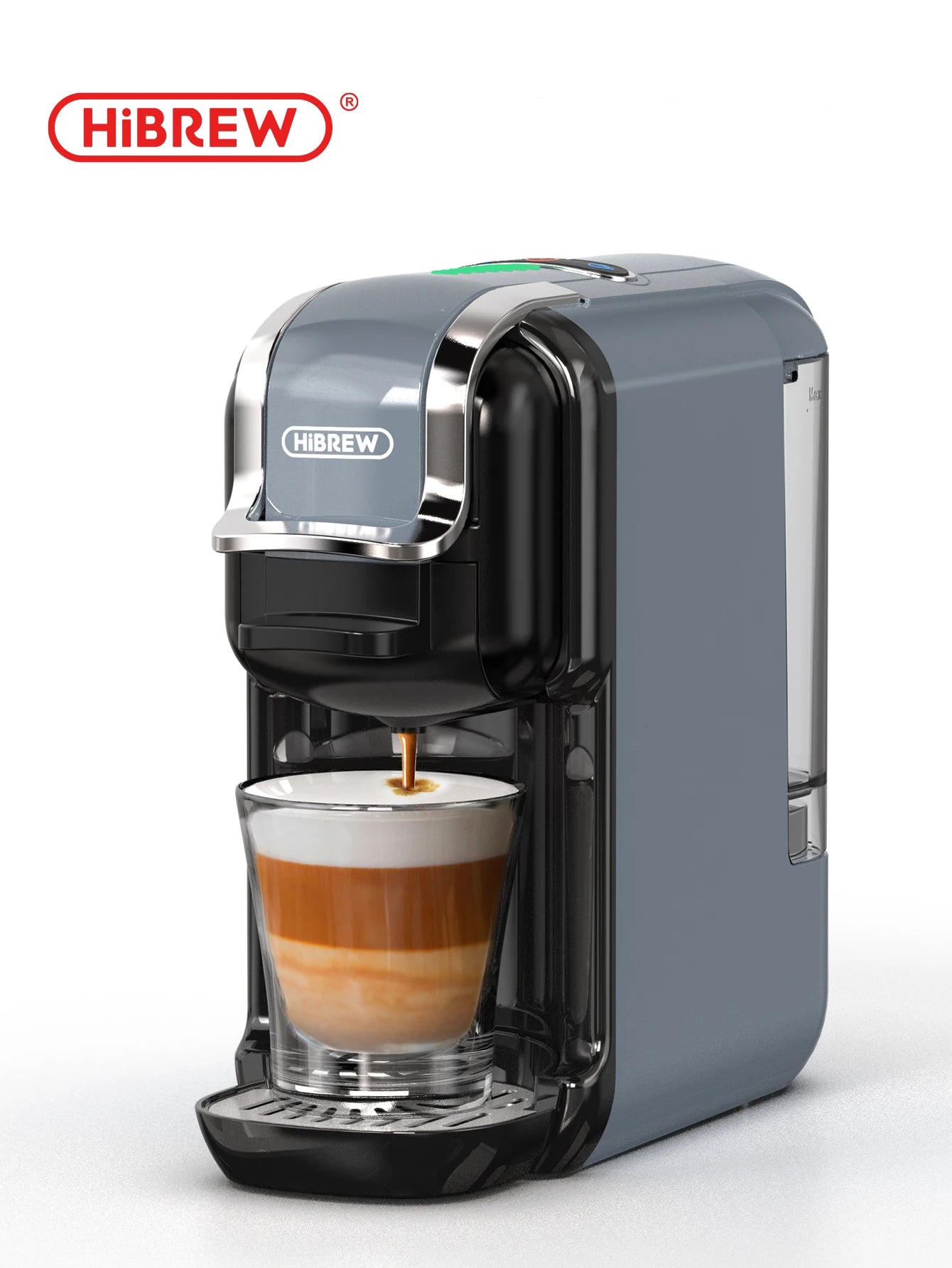 HiBREW 5 In 1 Capsule Coffee Machine For Dolce Gusto Nespresso
