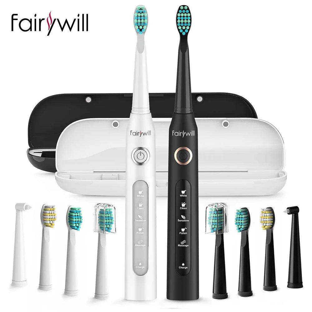 Fairywill Sonic Electric Toothbrush With Five Modes And Timer