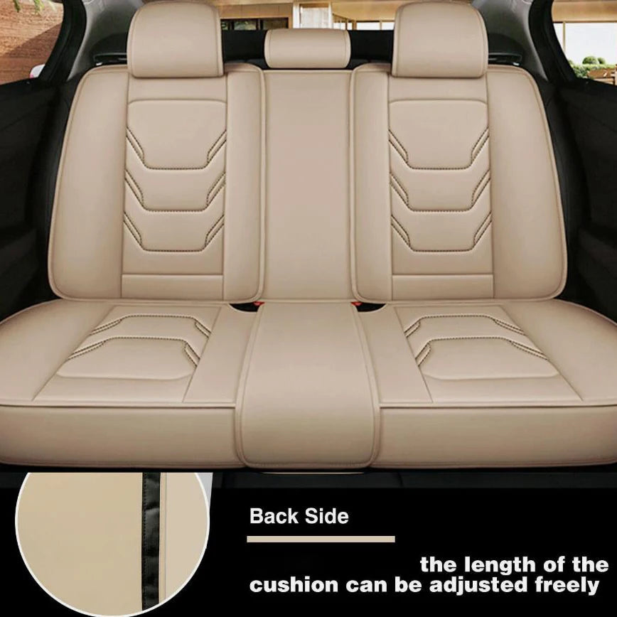 Lexus PU Leather Car Seat Cushion Covers Full Set