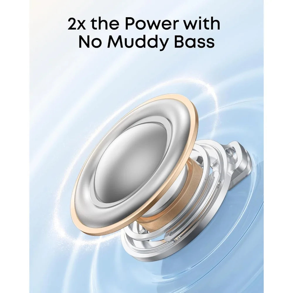 Adaptive Noise Cancelling Earbuds with Hi-Res Sound, Spatial Audio, and 50H Playtime