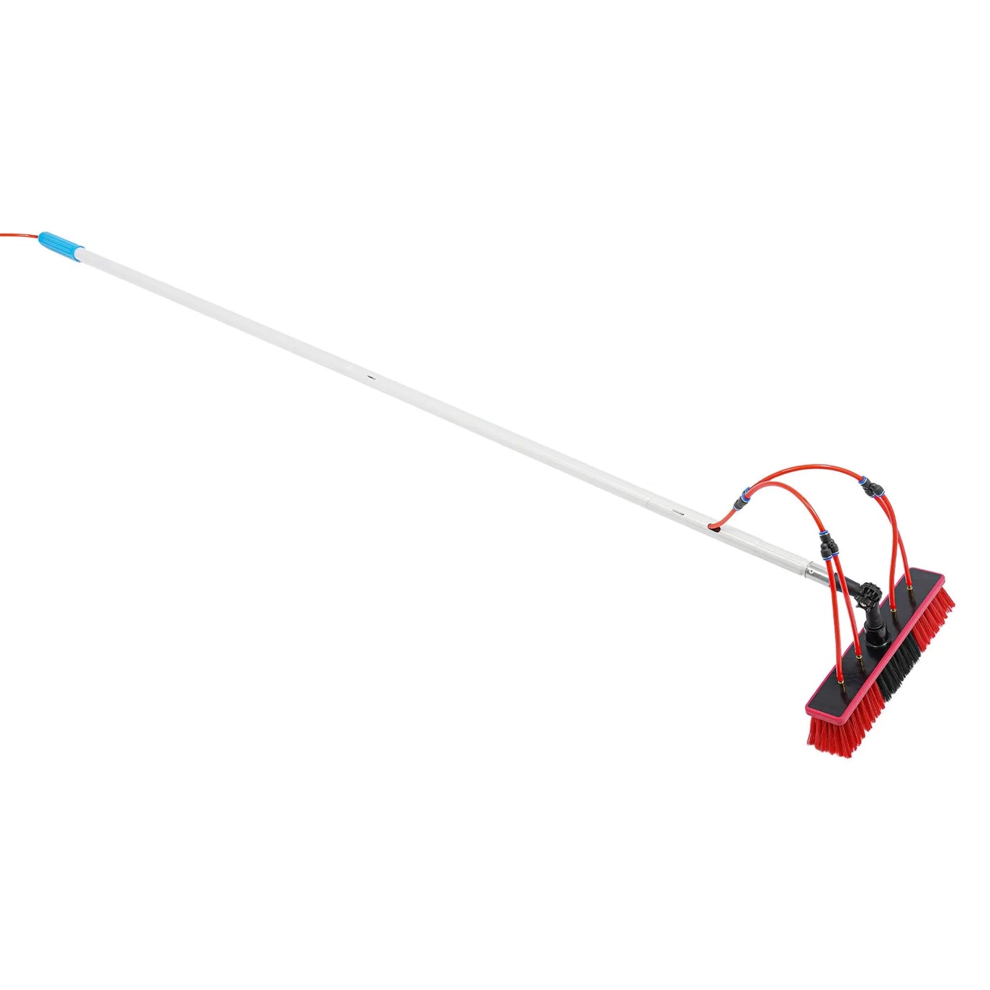 Solar Panel Cleaning Brush With Telescopic Pole And Water Fed System Hose Kit