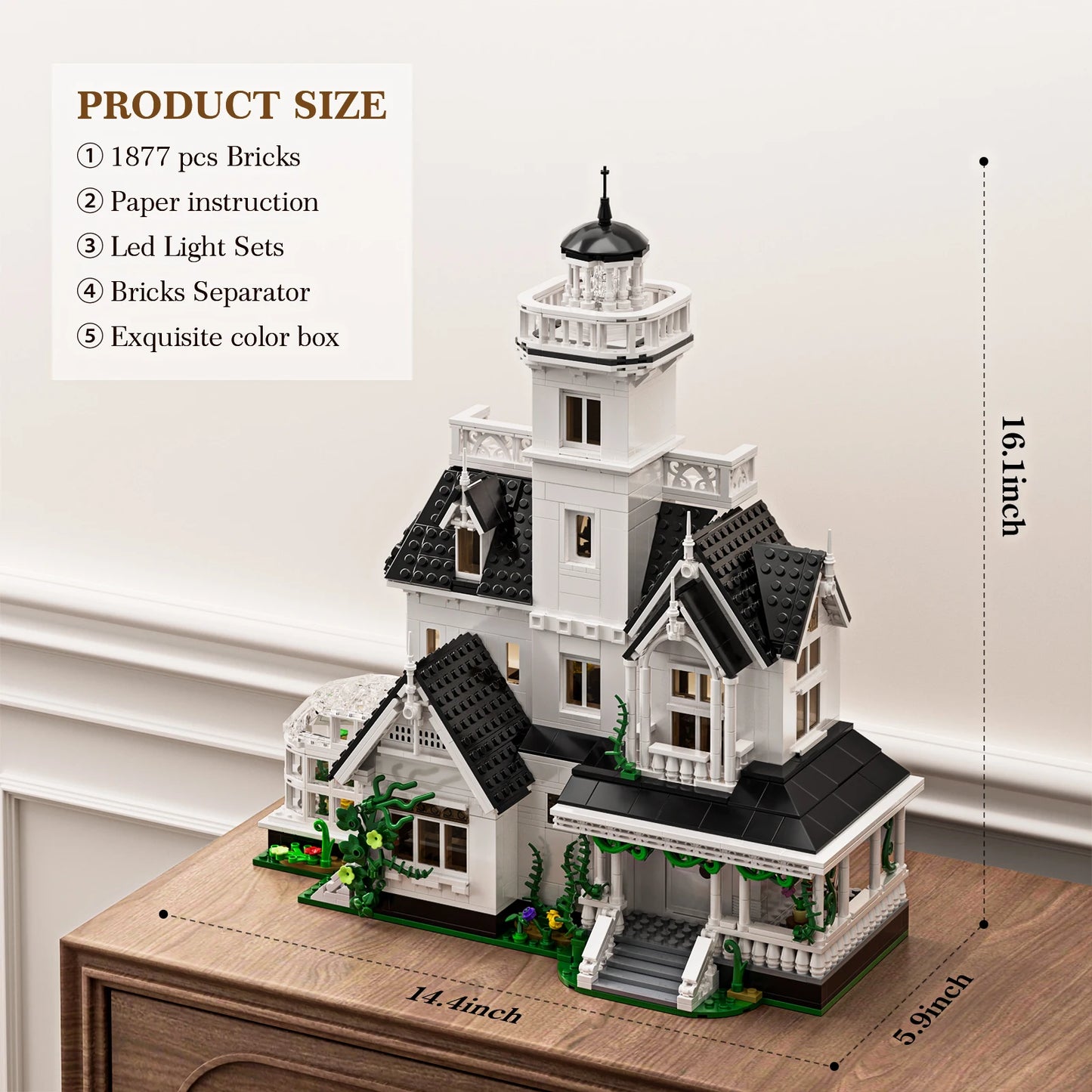 Owens House Building Set LED Lights Model Blocks Home Decor
