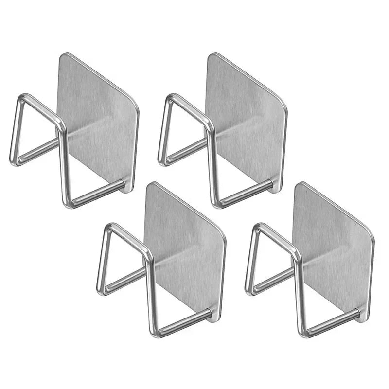 Stainless Steel Kitchen Storage Rack Wall Mounted Pot Cover And Cutting Board