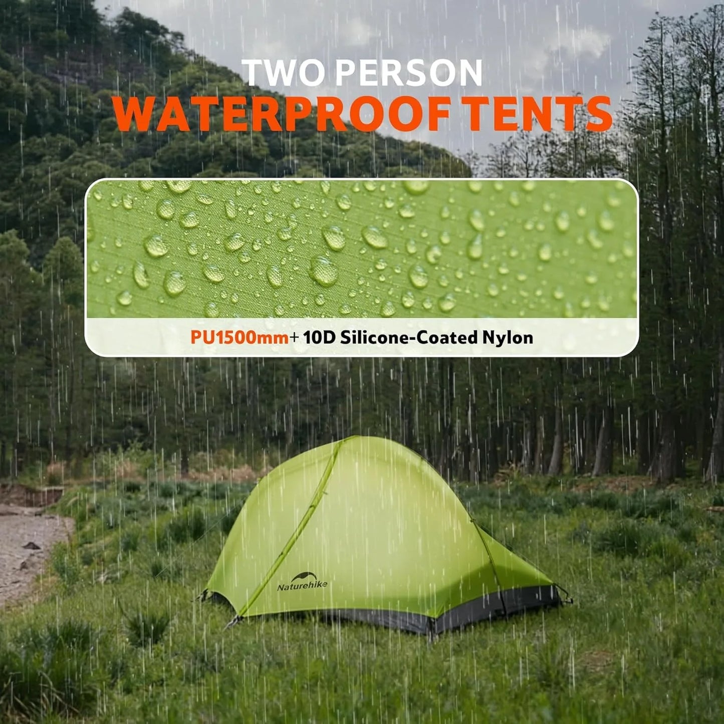 Naturehike Star Trail EXT Hiking Tent Ultralight 2 Person Outdoor